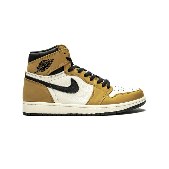Nike Air Jordan 1 High Rookie of the Year Brun Vit Svart Sneakers Herr