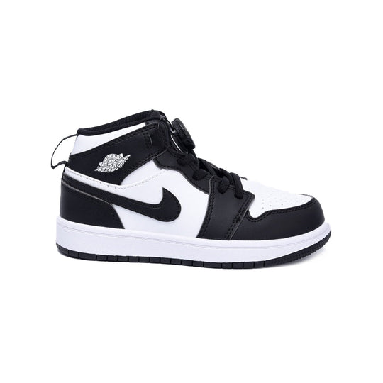 Nike Air Jordan 1 High Panda Svart Vit Boa Snörning Sneakers Barn