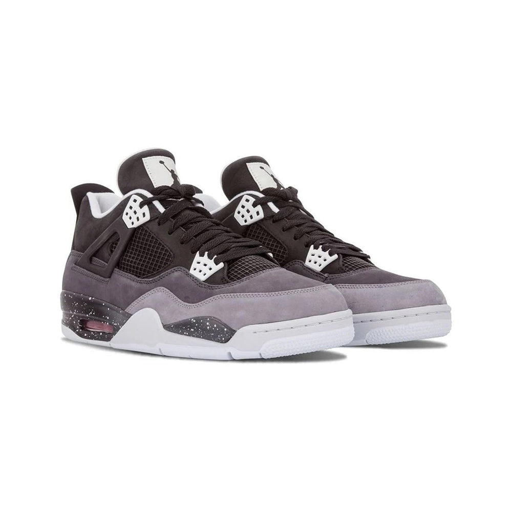 Nike Air Jordan 4 Union Fear Pack Svart Grå Vita Sneakers Herr