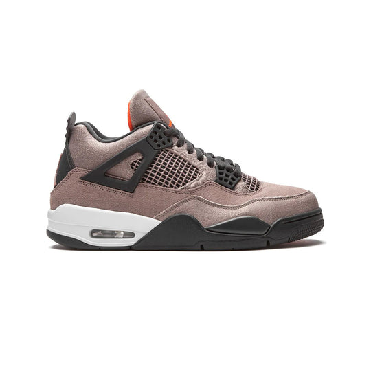 Nike Air Jordan 4 Taupe Haze Brun Svart Vit Orange Sneakers Herr