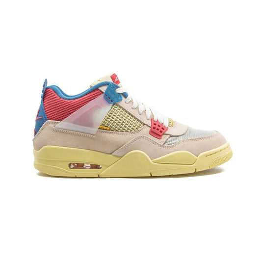 Nike Air Jordan 4 Guava Ice Rosa Gul Blå Beige Sneakers Herr