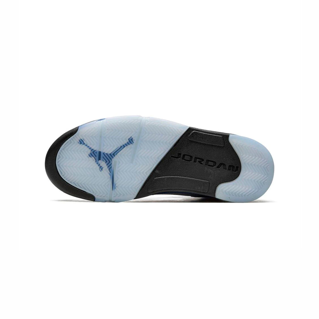 Nike Air Jordan 5 Retro SE University Blue Ljusblå Svart Sneakers Herr