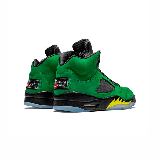 Nike Air Jordan 5 Retro SE Oregon Grön Svart Gul Sneakers Herr