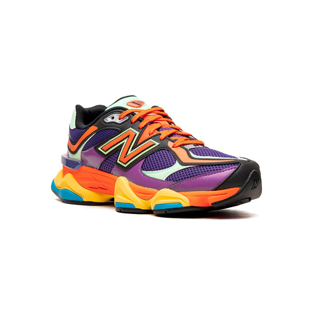 New Balance 9060 Prism Lila Sneakers Herr Flerfärgad Chunky Retro Stil