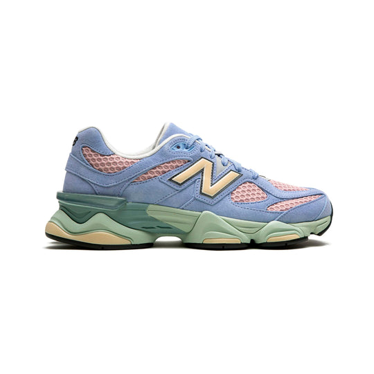 New Balance 9060 Blå Rosa Sneakers Dam Daydream Stil Retro Chunky