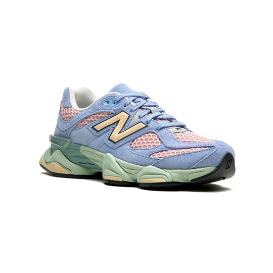 New Balance 9060 Blå Rosa Sneakers Dam Daydream Stil Retro Chunky