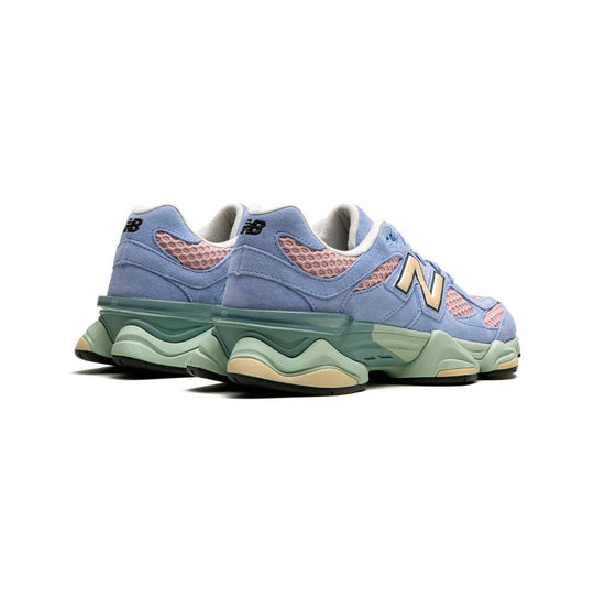 New Balance 9060 Blå Rosa Sneakers Dam Daydream Stil Retro Chunky