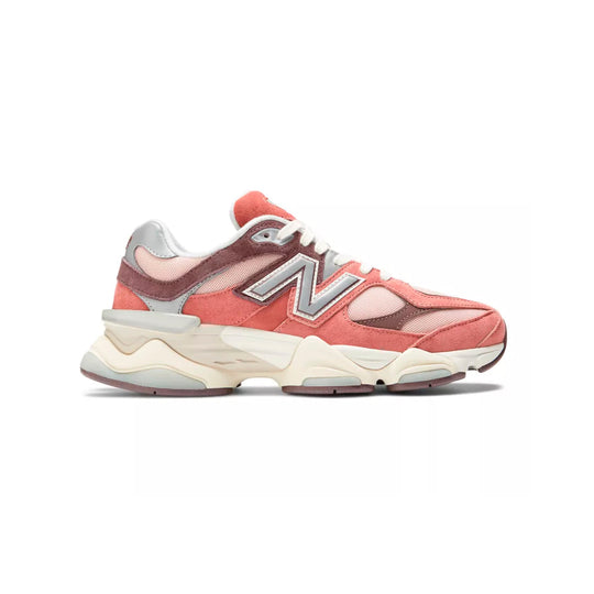 New Balance 9060 Rosa Beige Sneakers Dam Retro Stil