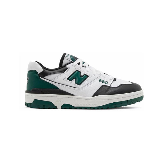 New Balance 550 Herr Sneakers Vit Grön och Svart Retro Sportstil