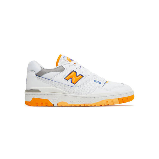 New Balance 550 Herr Sneakers Vit och Orange Retro Sportstil