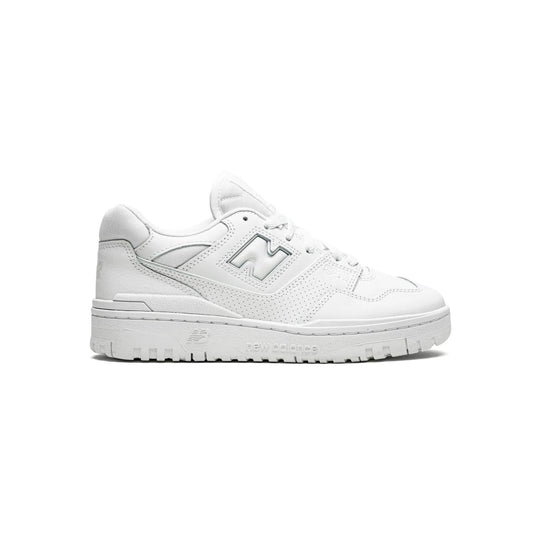 New Balance 550 Herr Sneakers Helt Vita i Skinn Retro Stil