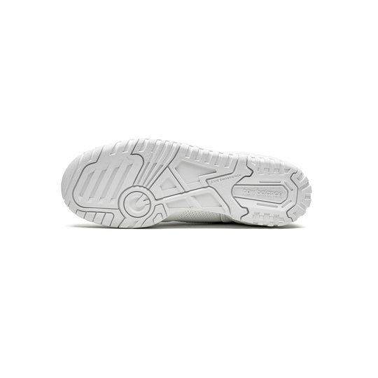 New Balance 550 Herr Sneakers Helt Vita i Skinn Retro Stil